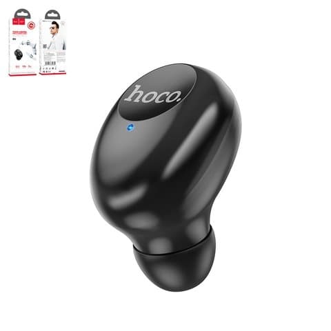 Гарнитура Hoco E64, вакуумная, беспроводная, черная, с кабелем micro-USB