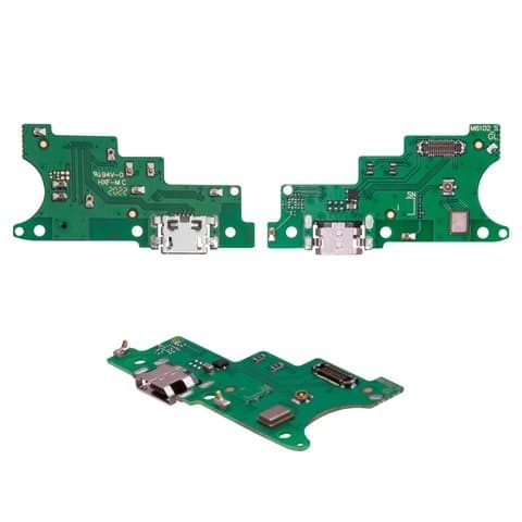 Плата зарядки Motorola Moto E6s, XT2053, XT2053-2, шлейф коннектора зарядки, с микрофоном, High Copy