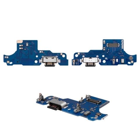 Плата зарядки Motorola Moto G9 Play, XT2083, шлейф коннектора зарядки, с микрофоном, High Copy