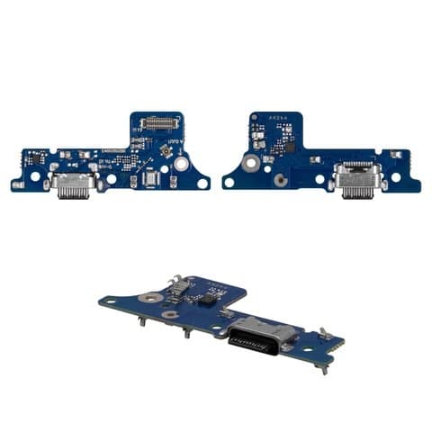 Плата зарядки Nokia 3.4, шлейф коннектора зарядки, с микрофоном, High Copy