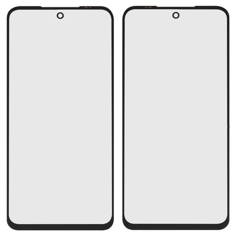 Стекло дисплея Xiaomi Redmi Note 10 5G, черное | стекло тачскрина