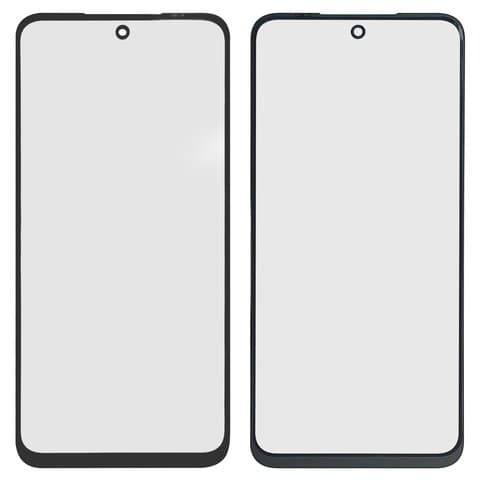 Стекло дисплея Xiaomi Redmi Note 10 5G, черное, с OCA-пленкой | стекло тачскрина