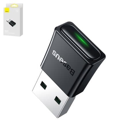 Bluetooth-адаптер Baseus BA07, USB тип-A, чорний, bluetooth 5.3, #ZJBA010001