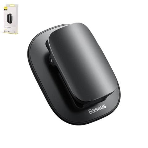 Тримач Baseus Platinum Vehicle Paste type, чорний, клейкая основа, для очков, пластик, #ACYJN-A01 | держатель