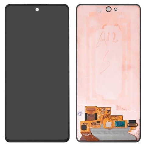 Дисплей Samsung SM-A525 Galaxy A52, SM-A526 Galaxy A52 5G, чорний | з тачскріном | оригинал (реновація) | дисплейный модуль, экран