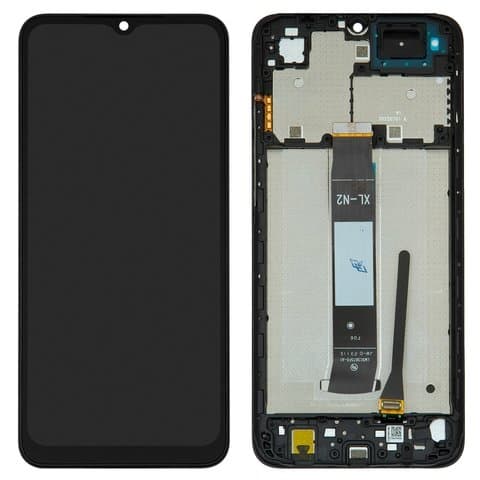 Дисплей Xiaomi Poco C50, 220733SPH, 220733SPI, MZB0D3DIN, Poco C51, 2302EPCC4I, MZB0DXKIN, MZB0E6DIN, Redmi A1, 220733SI, 220733SG, 220733SL, Redmi A1 Plus, 220733SFG, Redmi A2, 23026RN54G, 23028RN4DG, Redmi A2 Plus, 23028RN4DI, 23028RNCAG, 23028RNCAI, чорний | з тачскріном | в передній панелі | Original (PRC) | дисплейный модуль, экран