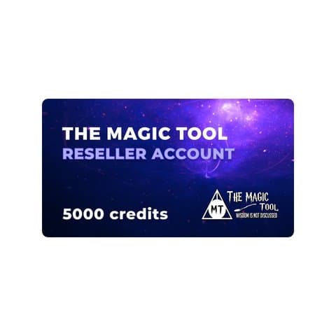 Аккаунт реселера The Magic Tool (5000 кредитов)