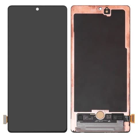 Дисплей Samsung SM-A716 Galaxy A71 5G, чорний | з тачскріном | Original (реновація), AMOLED | дисплейный модуль, экран