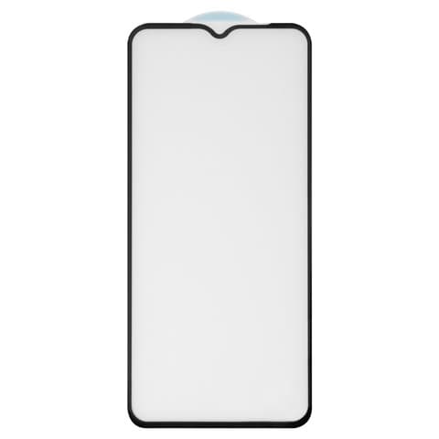 Захисне скло Samsung SM-A125 Galaxy A12, SM-A127 Galaxy A12 Nacho, SM-M127 Galaxy M12, сумісне з чохлом, чорне, iNobi, Full Glue, клей на усій поверхні, 6D | Закаленное защитное стекло