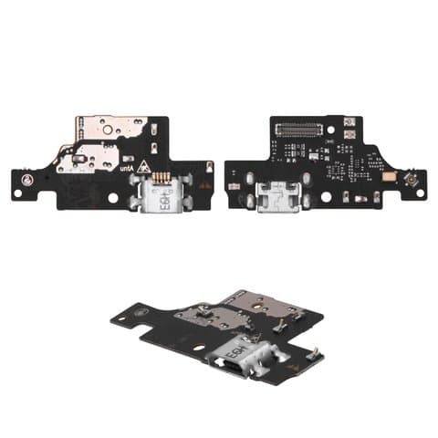 Плата зарядки ZTE Blade A7 (2020), шлейф коннектора зарядки, с микрофоном, High Copy