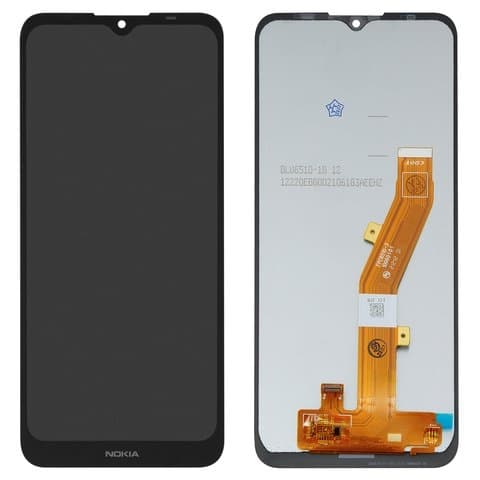 Дисплей Nokia C10, C20, C21, TA-1339, TA-1342, TA-1348, TA-1352, TA-1356, чорний | з тачскріном | Original (PRC) | дисплейный модуль, экран