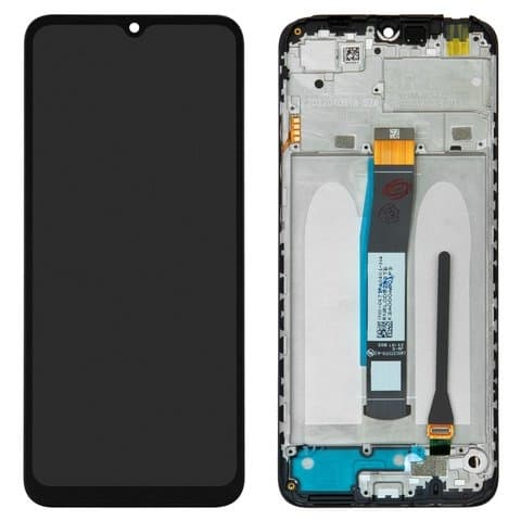 Дисплей Xiaomi Poco C40, 220333QPG, Redmi 10C, 220333QAG, 220333QBI, 220333QNY, 220333QL, чорний | з тачскріном | в передній панелі | Original (PRC) | дисплейный модуль, экран