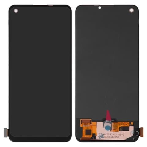 Дисплей Oppo A74, A94, A95 4G, F19, F19 Pro, Reno5 Lite, CHP2219, CPH2203, CPH2365, CHP2219, CPH2219, CPH2285, CPH2205, чорний | з тачскріном | High Copy, OLED | дисплейный модуль, экран