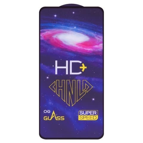 Захисне скло Xiaomi Redmi Note 9, Redmi Note 9T, M2003J15SC, M2003J15SG, M2003J15SS, чорне, 0.33 мм, iNobi, Full Glue, клей на усій поверхні, HD+, сумісне з чохлом | Закаленное защитное стекло