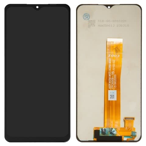 Дисплей Samsung SM-A022 Galaxy A02, SM-A125 Galaxy A12, SM-A127 Galaxy A12 Nacho, SM-A326 Galaxy A32 5G, SM-M022 Galaxy M02, SM-M127 Galaxy M12, SM-M326 Galaxy M32 5G, чорний | з тачскріном | High Copy, SM-A326B_REV0.0 | дисплейный модуль, экран
