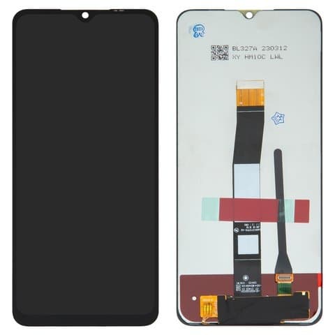 Дисплей Xiaomi Poco C40, 220333QPG, Redmi 10C, 220333QAG, 220333QBI, 220333QNY, 220333QL, чорний | з тачскріном | Original (реновація) | дисплейный модуль, экран
