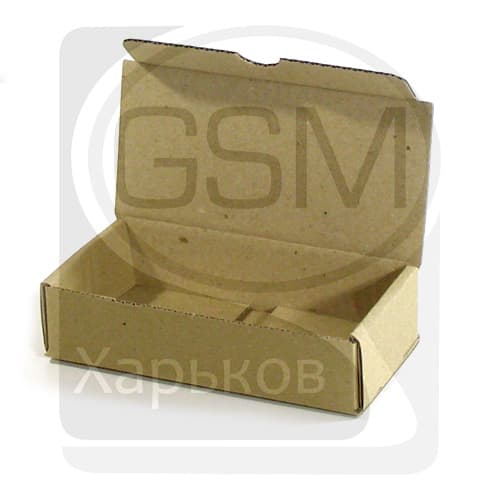 Коробка картонная упаковочная, 115 x 60 x 30 мм, серая