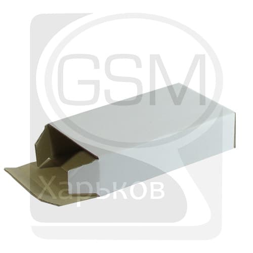 Коробка картонная упаковочная, 165 x 100 x 40 мм, белая