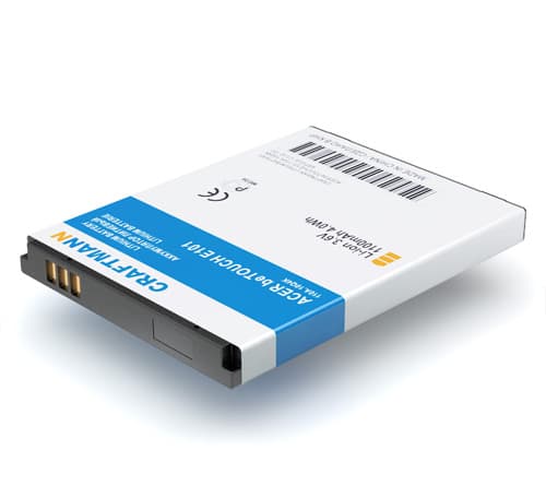 Акумулятор Acer be Touch E100, be Touch E101, be Touch E200, A7BTA040H, Craftmann, 1100 mAh, | 1 міс. гарантії | АКБ, батарея, аккумулятор