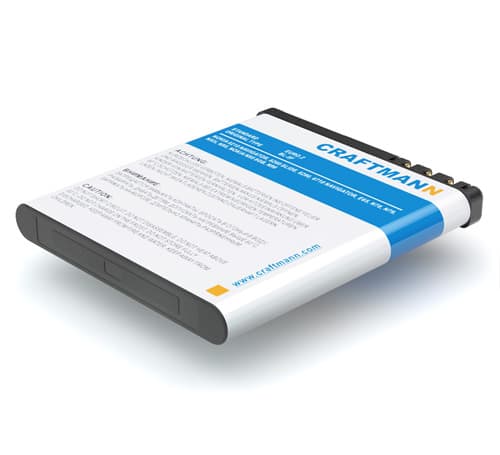 Акумулятор Nokia 6210 Navigator, 6260 Slide, 6290, 6710 Navigator, E65, N93i, N95, N96, X5-01, BL-5F, Craftmann | 1 міс. гарантії | АКБ, батарея, аккумулятор