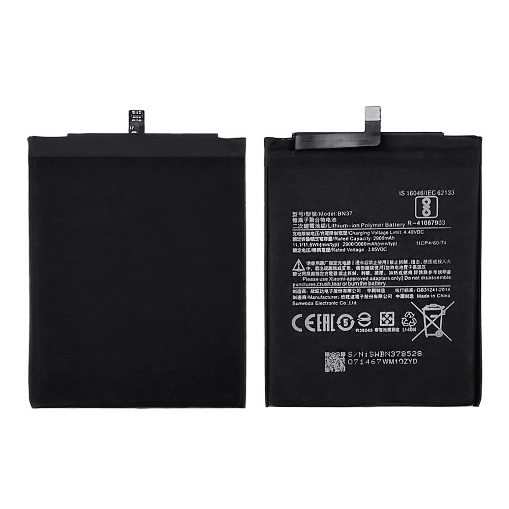 Акумулятор Xiaomi Redmi 6, Redmi 6A, BN37, High Copy | 1 міс. гарантії | АКБ, батарея, аккумулятор