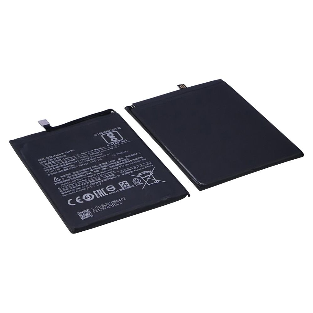 Акумулятор Xiaomi Mi 6X, Mi A2, M1804D2SG, M1804D2SI, BN36, High Copy | 1 міс. гарантії | АКБ, батарея, аккумулятор