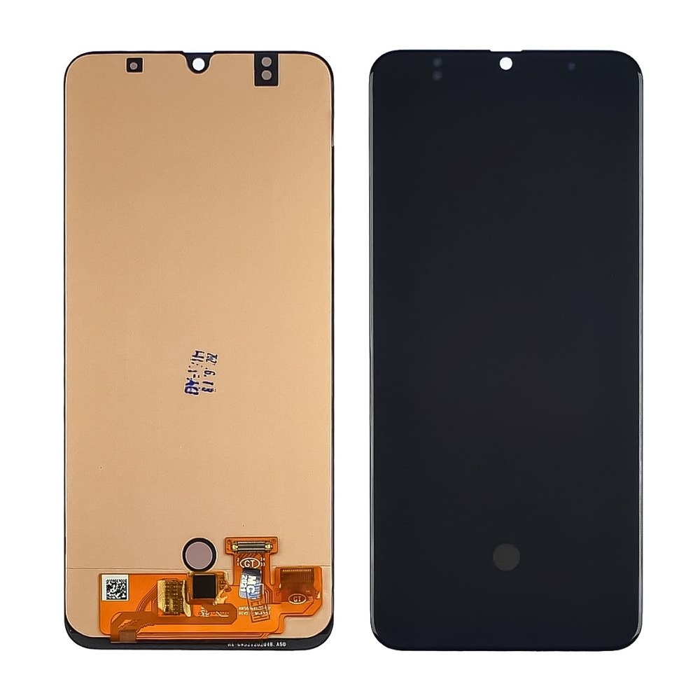 Дисплей Samsung SM-A505 Galaxy A50, SM-A507 Galaxy A50s, чорний | з тачскріном | High Copy, OLED | дисплейный модуль, экран