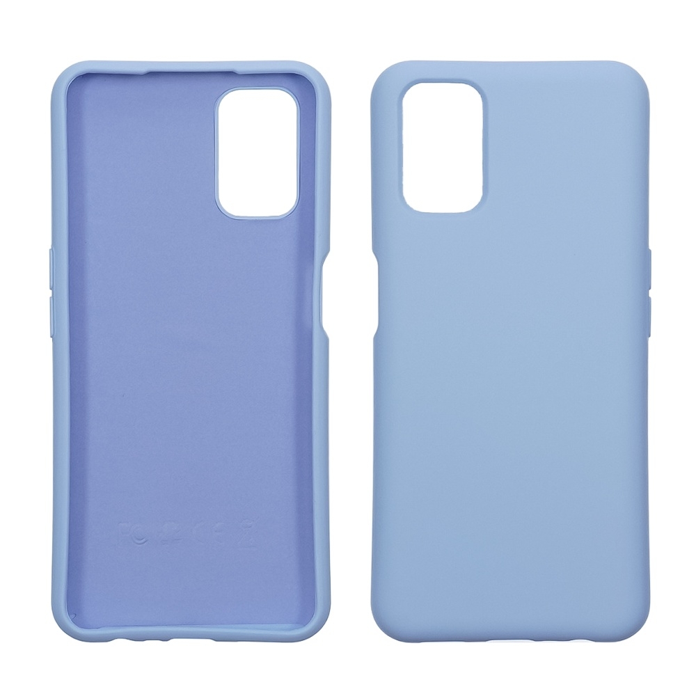 Чехол Oppo A72, силиконовый, Full Nano Silicone, лавандовый