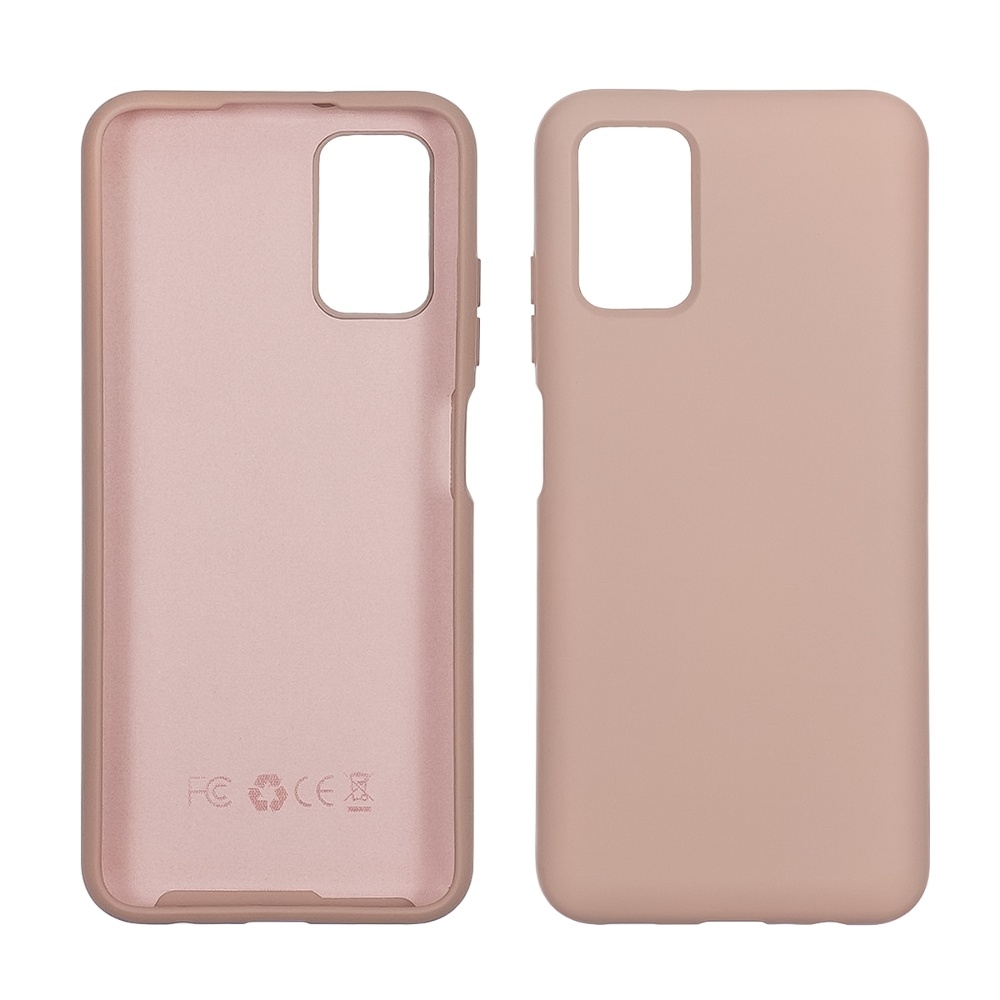 Чехол Samsung SM-A037 Galaxy A03s, силиконовый, Full Nano Silicone, розовый