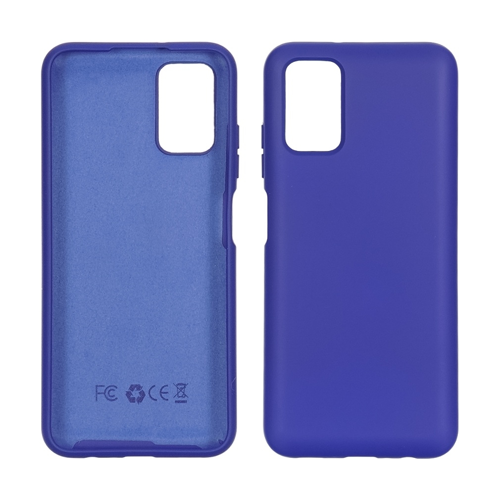 Чехол Samsung SM-A037 Galaxy A03s, силиконовый, Full Nano Silicone, синій