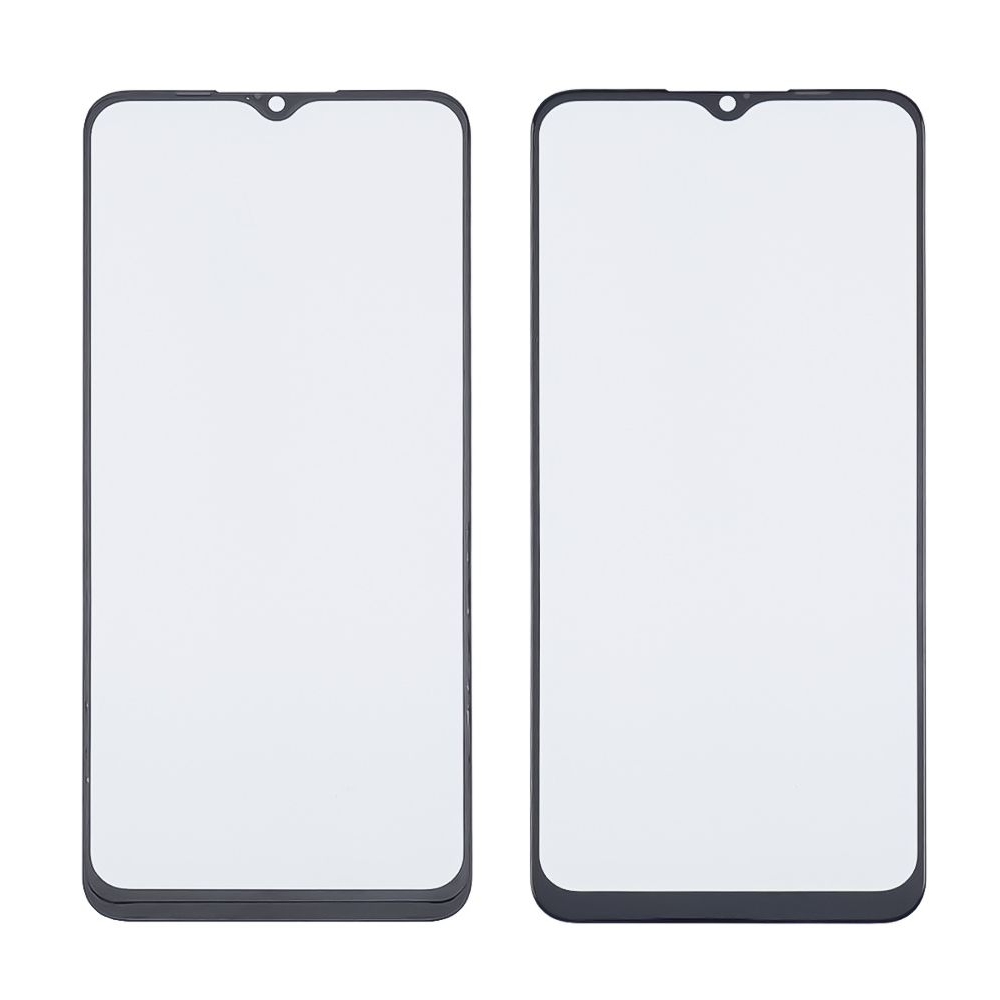 Стекло дисплея Oppo A5, A9, A31, Realme 5, 5i, 6i, C3, черное, с OCA-пленкой | стекло тачскрина