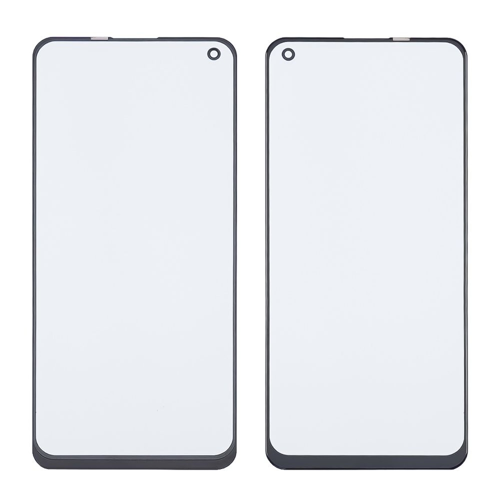 Стекло дисплея Oppo A74, A94, A95 4G, F19, F19 Pro, Reno5 Lite, CHP2219, CPH2203, CPH2365, CHP2219, CPH2219, CPH2285, CPH2205, черное, с OCA-пленкой | стекло тачскрина