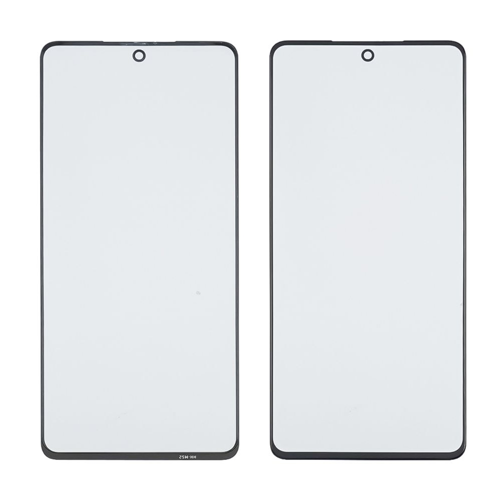 Стекло дисплея Samsung SM-M525 Galaxy M52, черное, с OCA-пленкой | стекло тачскрина