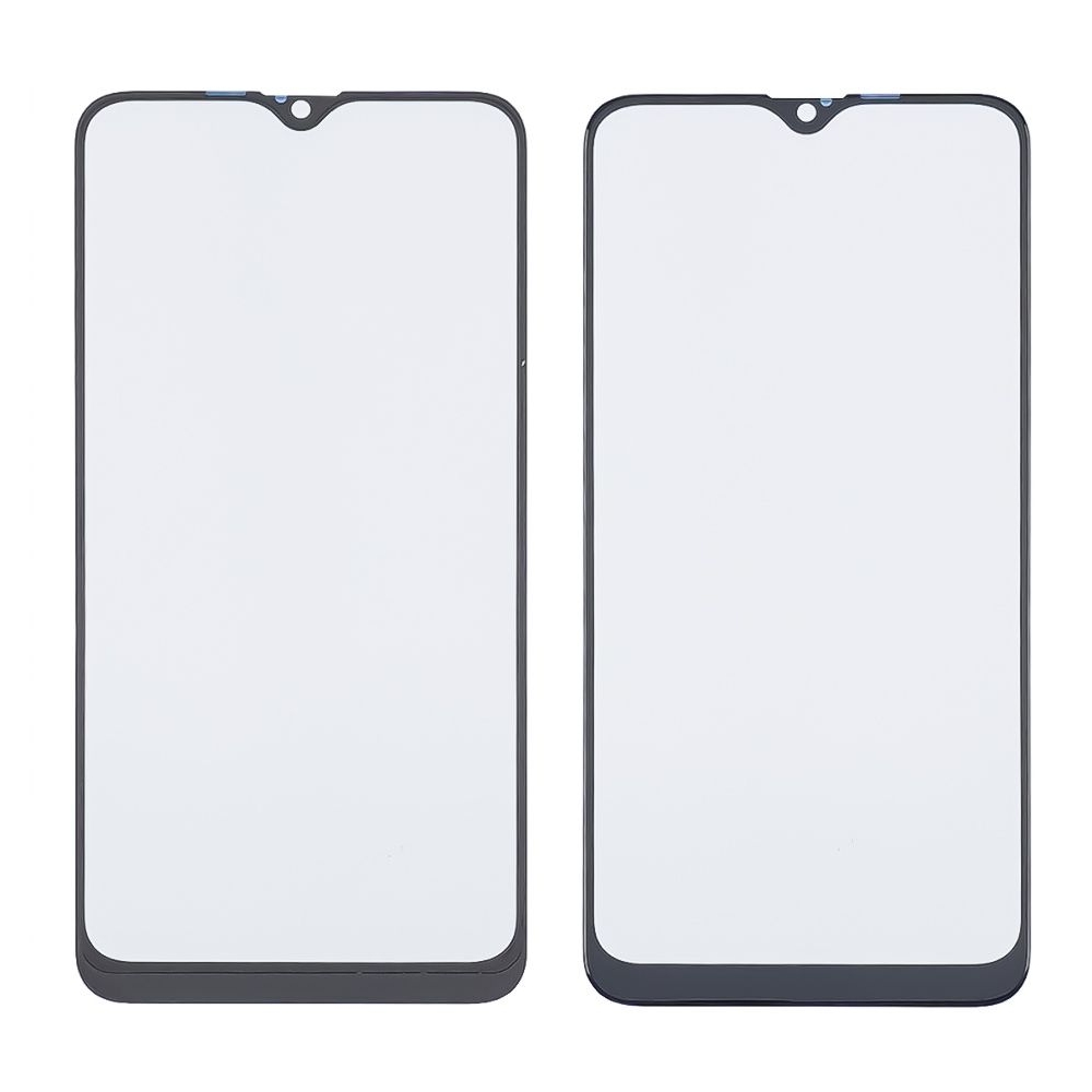 Стекло дисплея Oppo A5s, A7, A12, Realme 3, черное, с OCA-пленкой | стекло тачскрина