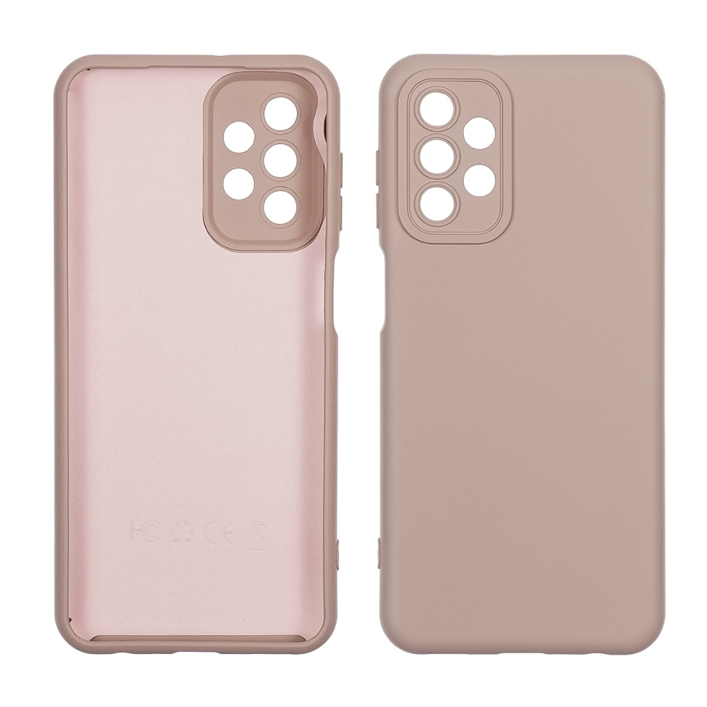 Чехол Samsung SM-A235 Galaxy A23, силиконовый, Full Nano Silicone, розовый