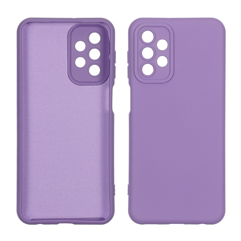 Чехол Samsung SM-A235 Galaxy A23, силиконовый, Full Nano Silicone, фиолетовый