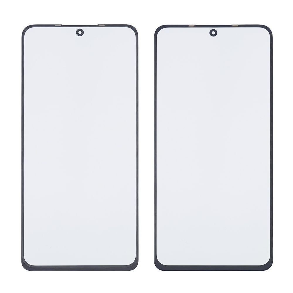 Стекло дисплея Xiaomi Poco X4 Pro 5G, Redmi Note 11 Pro, Redmi Note 11 Pro 5G, Redmi Note 11 Pro Plus 5G, Redmi Note 11E Pro, 2201116PG, черное, с OCA-пленкой | стекло тачскрина