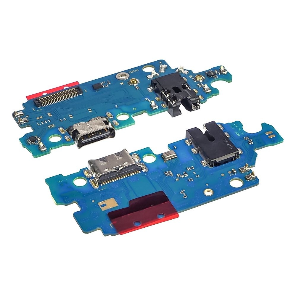 Плата зарядки Samsung SM-A235 Galaxy A23, шлейф коннектора зарядки, коннектора наушников, с микрофоном, High Copy