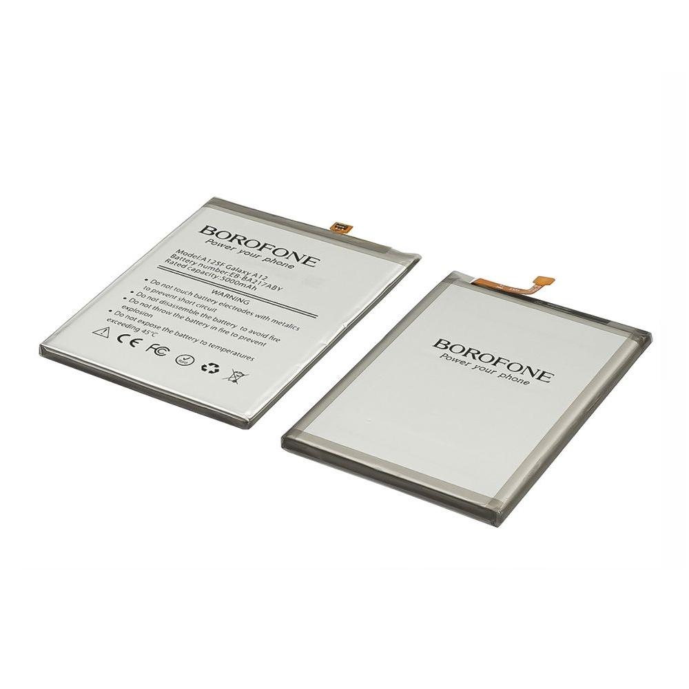 Акумулятор Samsung SM-A022 Galaxy A02, SM-A047 Galaxy A04s, SM-A125 Galaxy A12, SM-A127 Galaxy A12 Nacho, SM-A135 Galaxy A13, SM-A217 Galaxy A21s, SM-M022 Galaxy M02, SM-M127 Galaxy M12, EB-BA217ABY, Borofone | 3-12 міс. гарантії | АКБ, батарея, аккумулятор