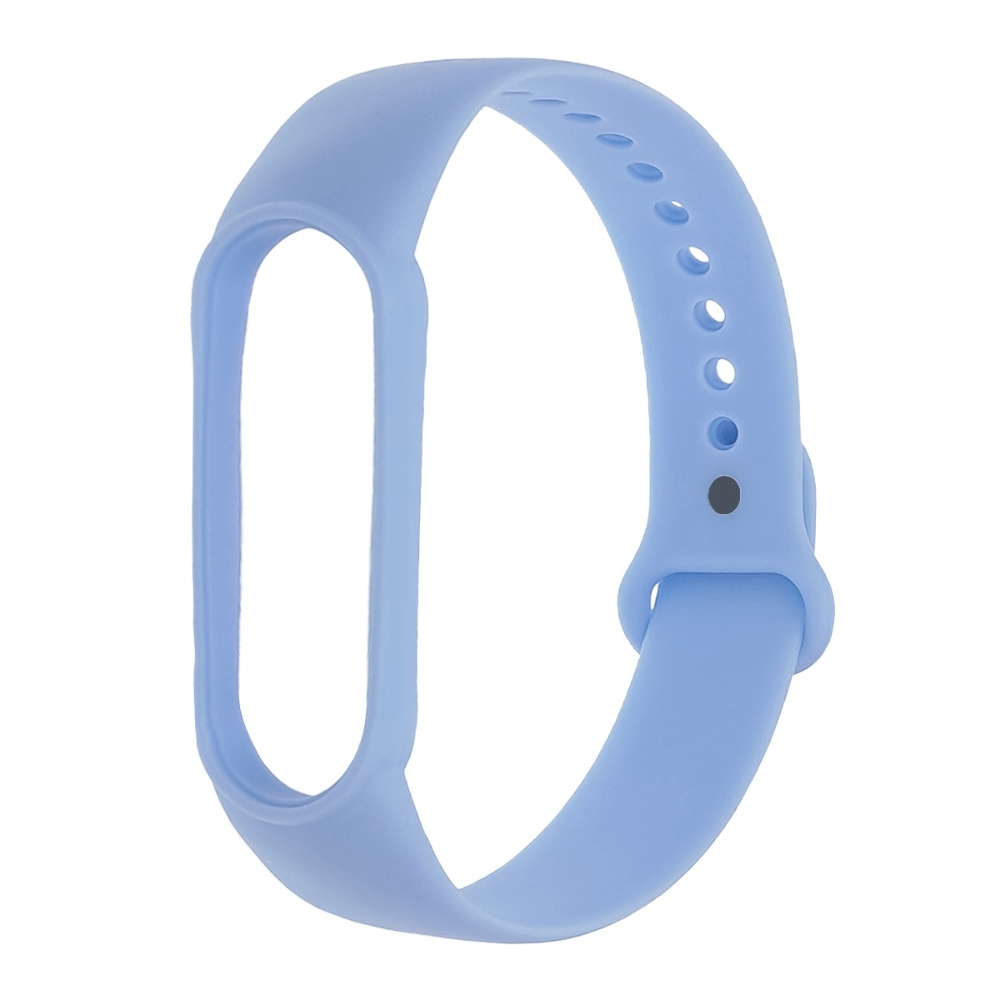 Ремешок силиконовый для Xiaomi Mi Band 5, Mi Band 6, синій