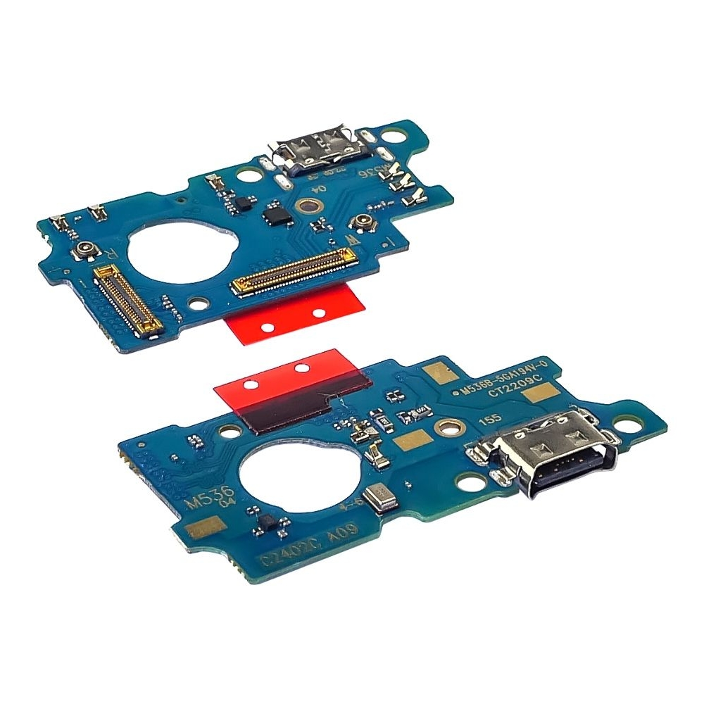 Плата зарядки Samsung SM-M536 Galaxy M53, шлейф коннектора зарядки, с микрофоном, High Copy