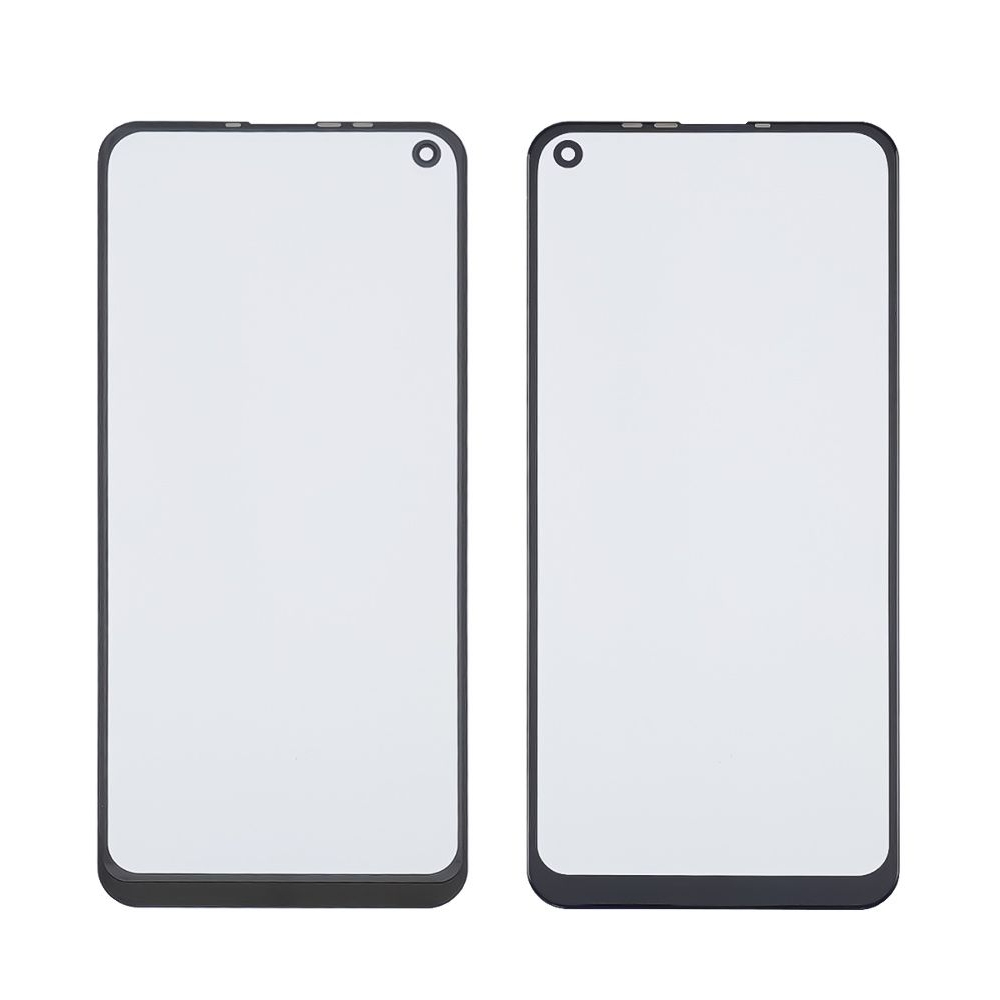 Стекло дисплея Tecno Spark 5 Pro, черное, с OCA-пленкой | стекло тачскрина