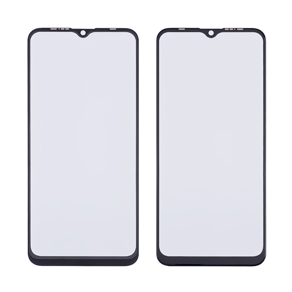 Стекло дисплея Tecno Spark 6 Go, KE5, KE5J, KE5s, Spark Go 2020, черное, с OCA-пленкой | стекло тачскрина