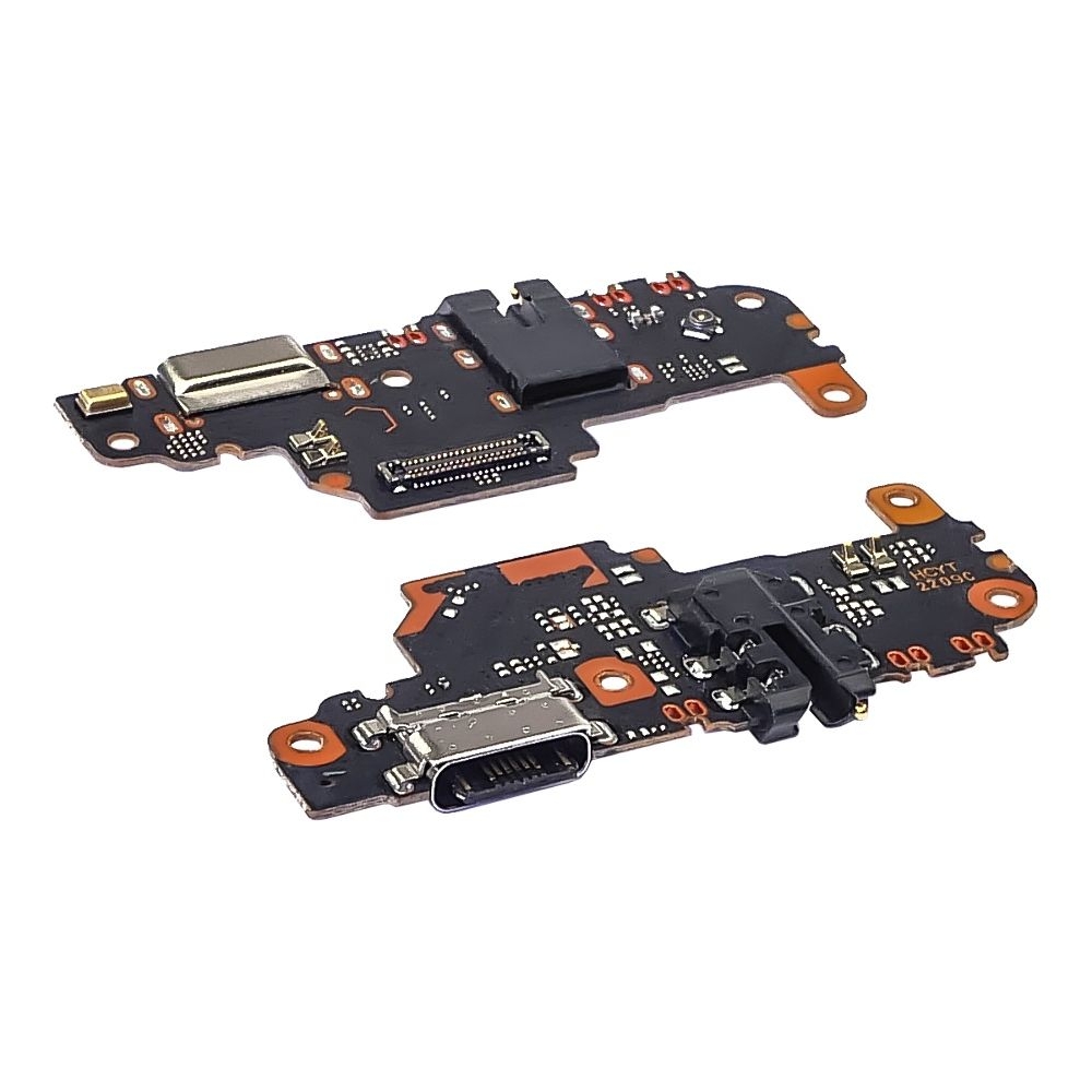 Плата зарядки Xiaomi Redmi K30, шлейф коннектора зарядки, с микрофоном, High Copy