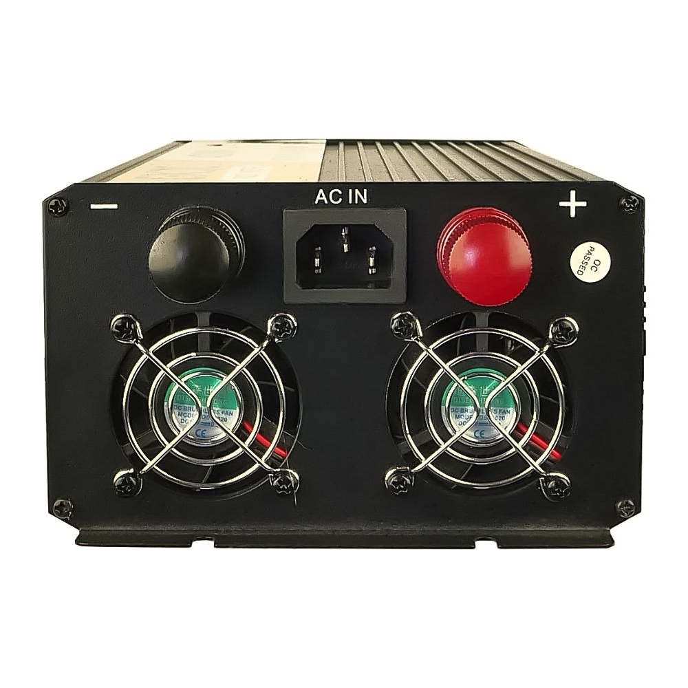 Инвертор GXQC SFX-1200W, 1200 Вт (номинал), 3200 Вт (пиковая нагрузка, старт), DC 24V - AC 220V, с функцией зарядки аккумулятора