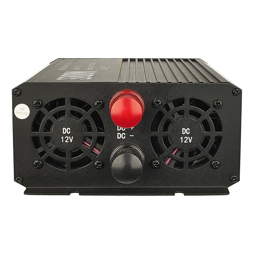 Инвертор SW-1000W, 1000 Вт (номинал), 3000 Вт (пиковая нагрузка, старт), DC 12V - AC 220V, чистая синусоида