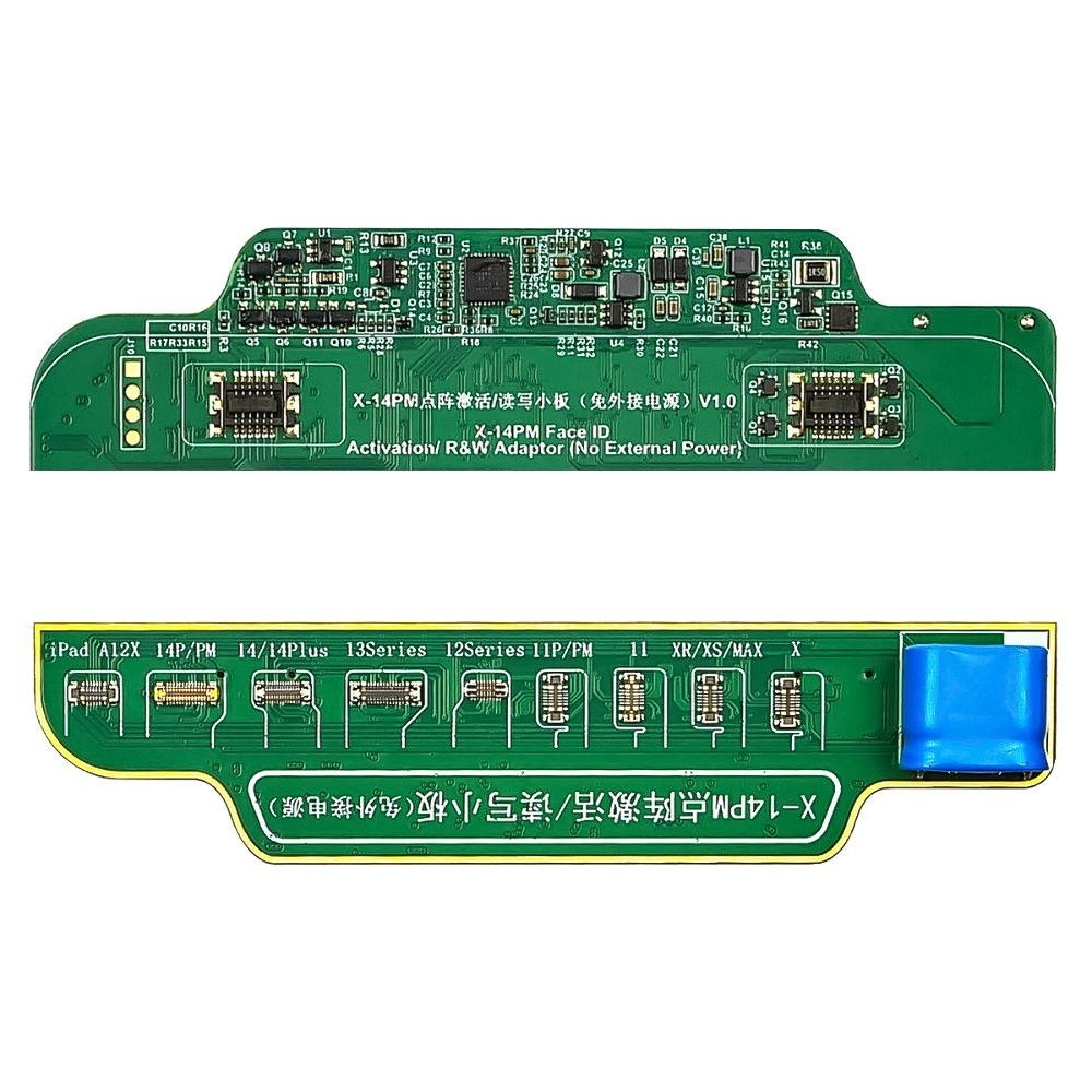 Плата к программатору JCID V1SE восстановления Face ID iPhone X- 14P.M. (без пайки)
