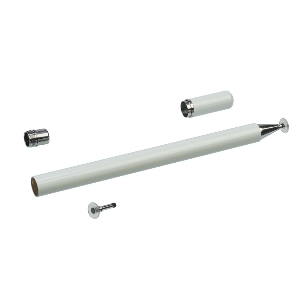 Стилус емкостный, высокоточный Jot Pro, алюминиевый, с запасным наконечником, білий