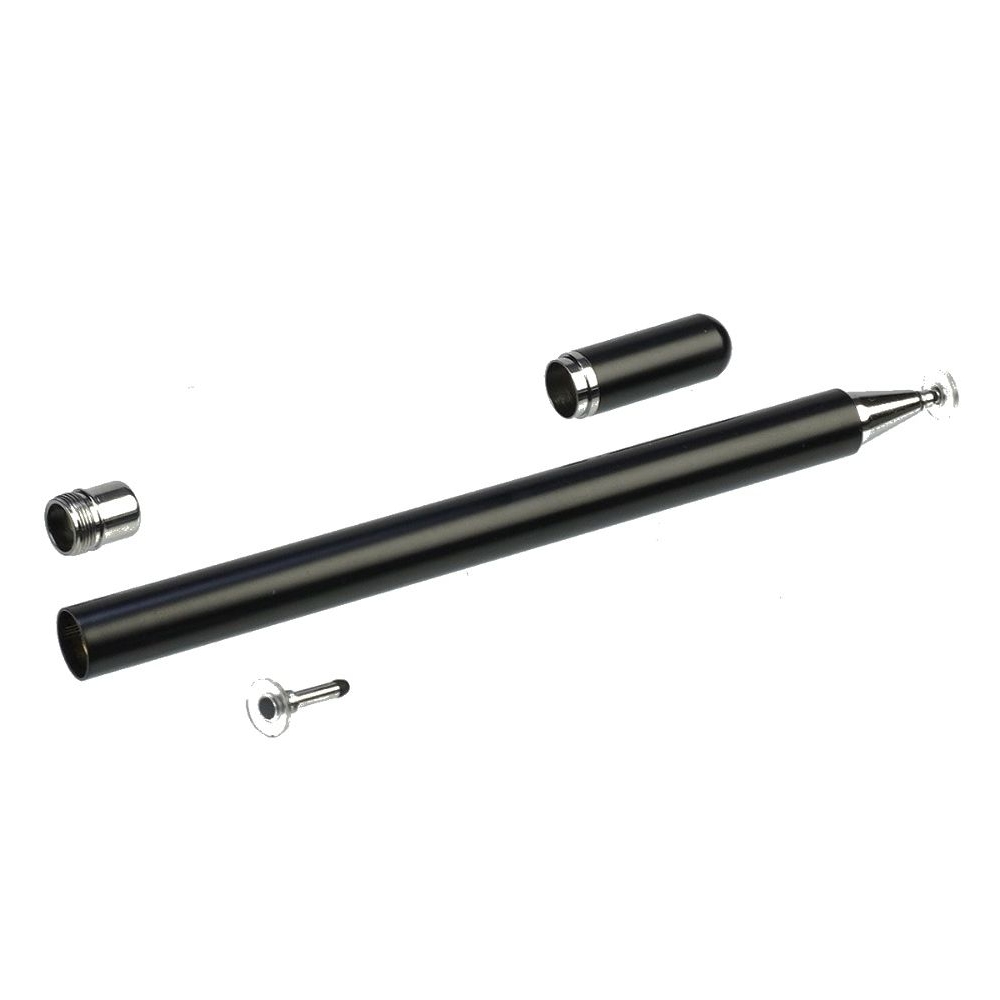 Стилус емкостный, высокоточный Jot Pro, алюминиевый, с запасным наконечником, чорний