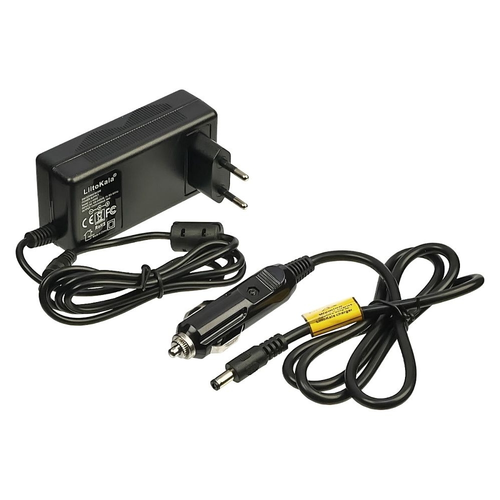 Сетевое зарядное устройство с тестером LiitoKala Lii-S8, для аккумуляторов 18650, АА, ААА и других, 8 слотов